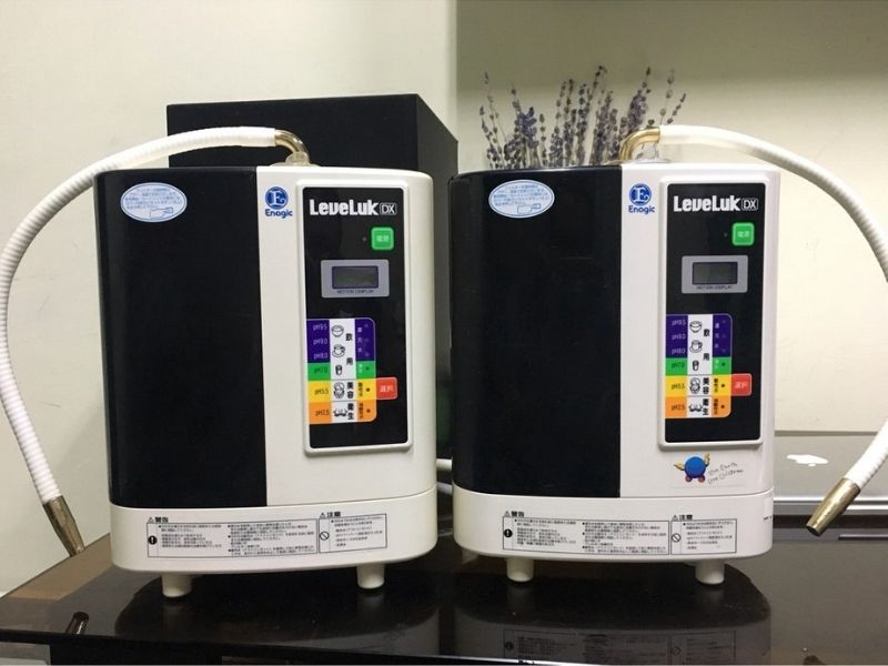 Máy Leveluk DX tạo ra nguồn nước tinh khiết có độ pH đa dạng