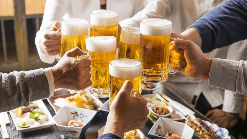 Uống nhiều rượu bia không tốt cho sức khỏe con người
